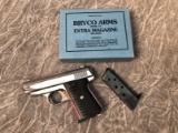 Jennings Bryco Model 38 Semi-Automatic Pistol