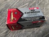 Box of (50) Aguila .30 Carbine Cartridges