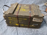 Crate of (1000) Argentine 7.62 X 51mm Cartridges