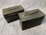 (2) Vintage US Ammo Cans