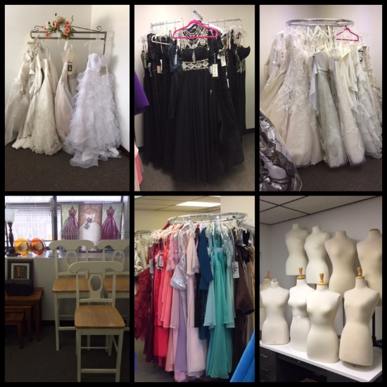 Entire Trace of Lace Bridal Boutique Remaining Inventory, Furniture, & Fixtures