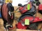 (3) Wall-Mount Air Hose Reels w/ Hose