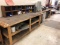 (3) Wood Workbenches