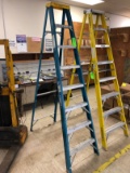 8' Werner Fiberglass Step Ladder