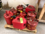 (9) Asst. Fuel Cans