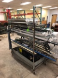 4-Tier Rolling Wire Rack