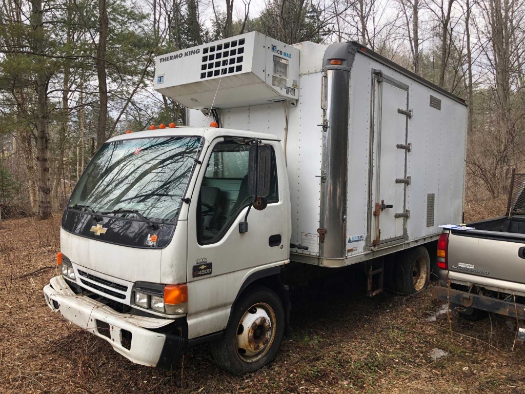 2005 Gmc W4500 Refrigerated Delivery Truck Commercial Trucks