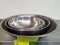 (4) Steel Mixing Bowls