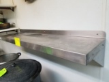 4' x 1' SS Workshelf