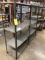 All Metal Shelves in Basement