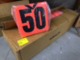 Cases of Football Yard Markers
