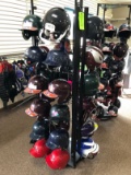 (36) Asst.. Baseball Helmets w/ Display