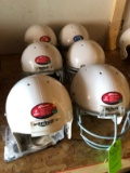 (6) Various Size Schutt Football Helmets-Youth