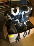 (8) Sets Of Used Shoulder Pads Various Sizes