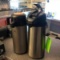 (2) Airpot Hot/Cold Drink Dispensers