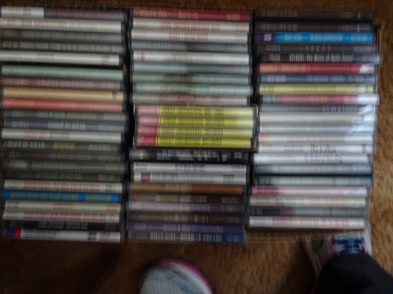 Lg Qty of CDs: All Genres incl Orchestra, Jazz, Pop, Celine Dion,  Billy