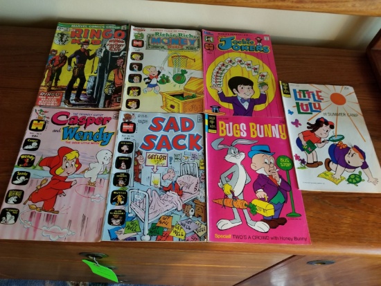 (7) Vintage Comic Books