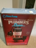 Plumbers Classic Submersible Sewer Pump 1/2 HP;