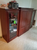 4 - Door (3) Piece Entertainment Center