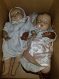 (2) Antique Porcelain Dolls