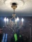 Antique Victorian Electric Hanging Chandelier