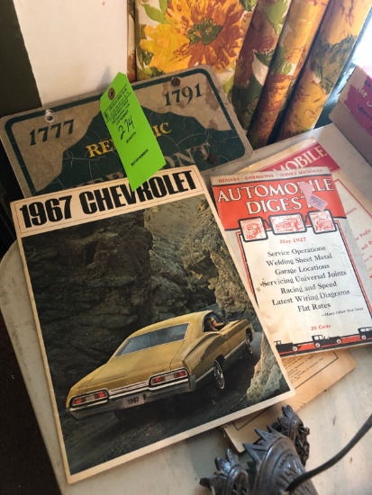 Asst. Automobilia