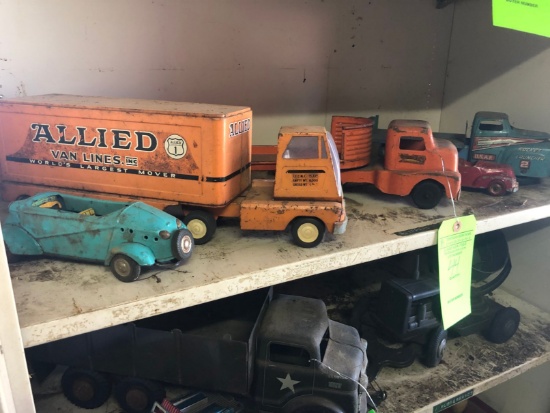 Vintage Children's Toy Trucks