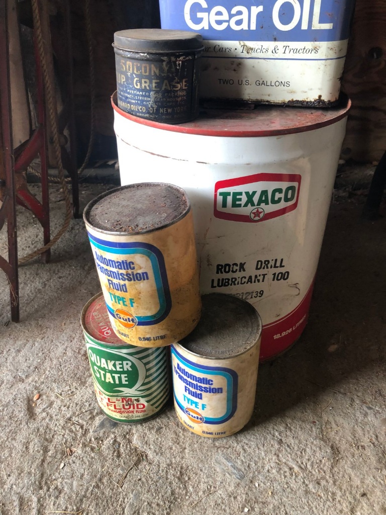 Vintage Oil Cans