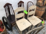 (5) Asst. Vintage Kitchen Chairs