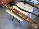 Vintage J.C. Higgins Hunting Archery Set in original box