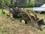 Antique John Deere 420W Series Gas Tractor