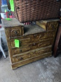 Painted Pine Victorian 3-Drawer Dresser