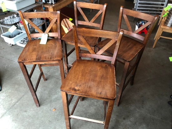 (4) Winsome Victor 30" Bar Stools