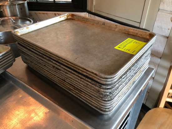 (13) 1/2 Size Sheet Pans