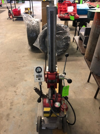 Milwaukee 4079 Core Drill w/ Stand & Vacuum Pump