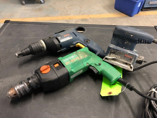 (3) Corded Power Tools