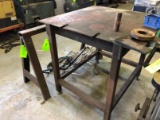 Steel Welding Table w/ Steel Sawhorse