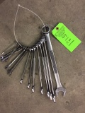 (14) Pc. Craftsman SAE Combination Wrench Set