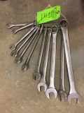 (11) Pc. Allied SAE Combination Wrench Set