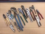 (13) Assorted US Made Pliers