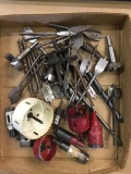 Lot of Wood Boring Bits, Forstner Bits & Hole Saws