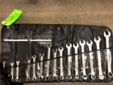 15 pc. Black Hawk Combo Wrench Set