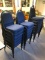 (19) Upholstered Stacking Chairs & 6' Folding table