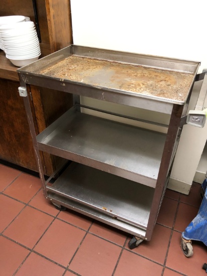 Lakeside SS Cart w/ Casters