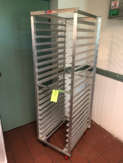 Wilder Aluminum Rolling Sheet Pan Rack