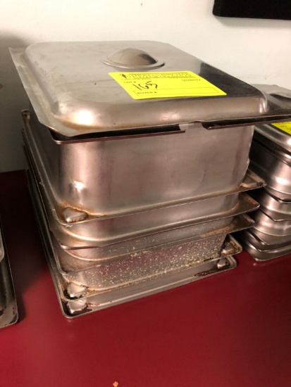 (5) SS Insets w/ (2) Lids