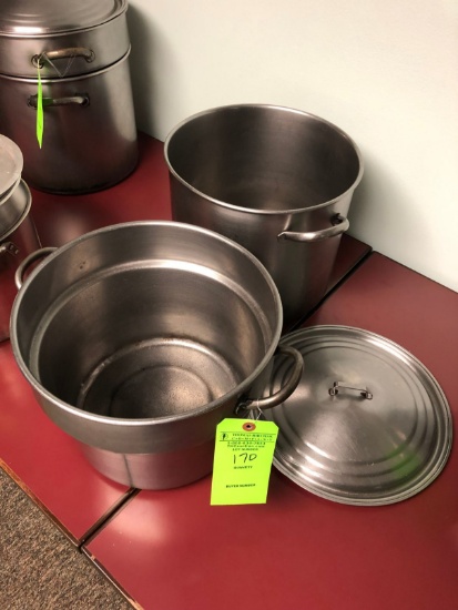 SS Double Boiler w/ Lid