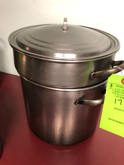 SS Double Boiler w/ Lid