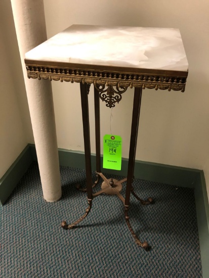 Marble Top Stand