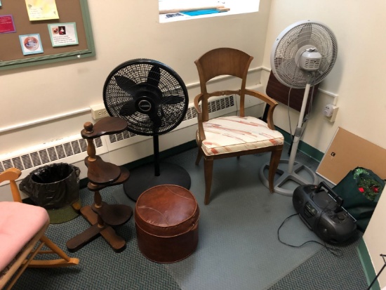Maple Rocker & Fans